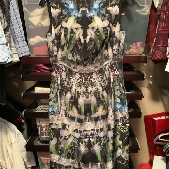 Alexander McQueen floral Ophelia dress 42 - Picture 2 of 5